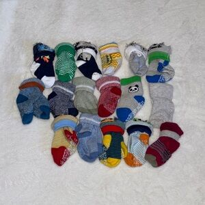 (3 for $10) Mixed Baby/Toddler Socks - Multicolor Pack
